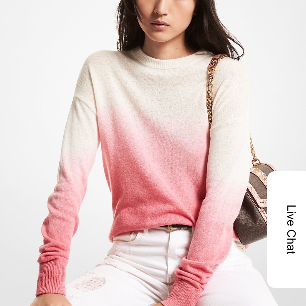 Michael Kohrs Ombré Dip Dye Sweater XS